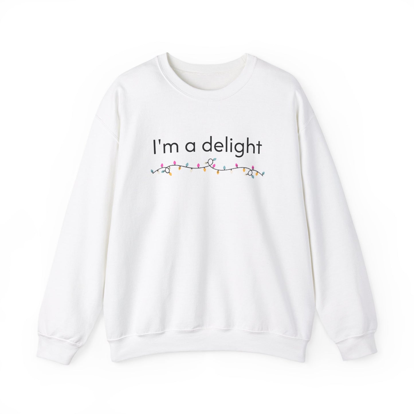 Festive Adult Unisex Crewneck Sweatshirt - Delight