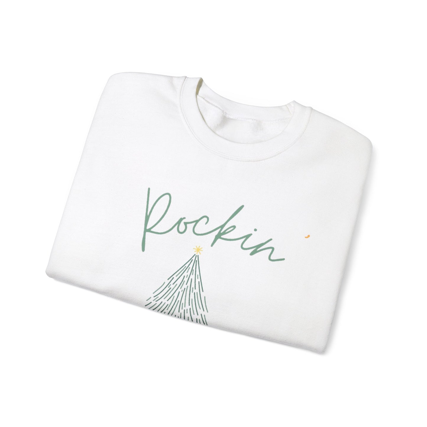 Festive Unisex Crewneck Sweatshirt - Rockin Around