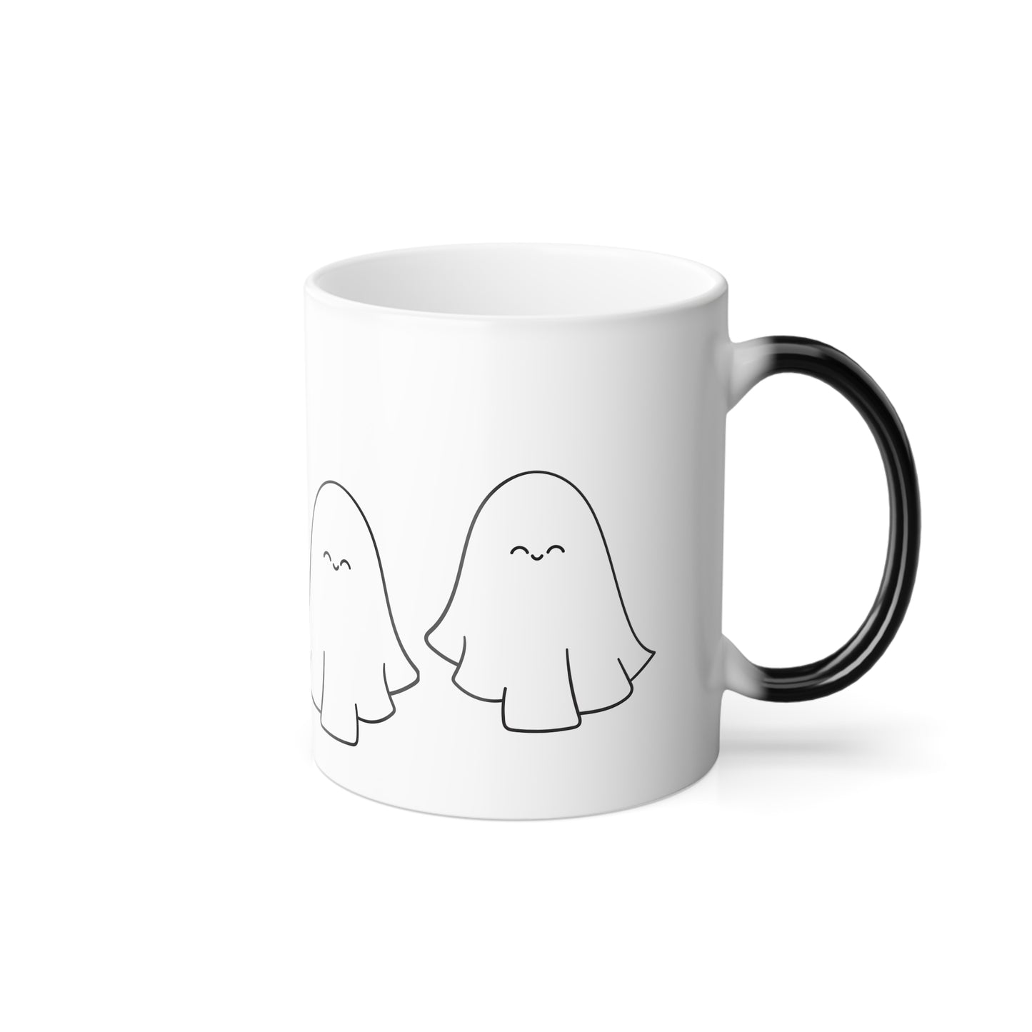 Color Changing Mug, 11oz - Happy Ghosts