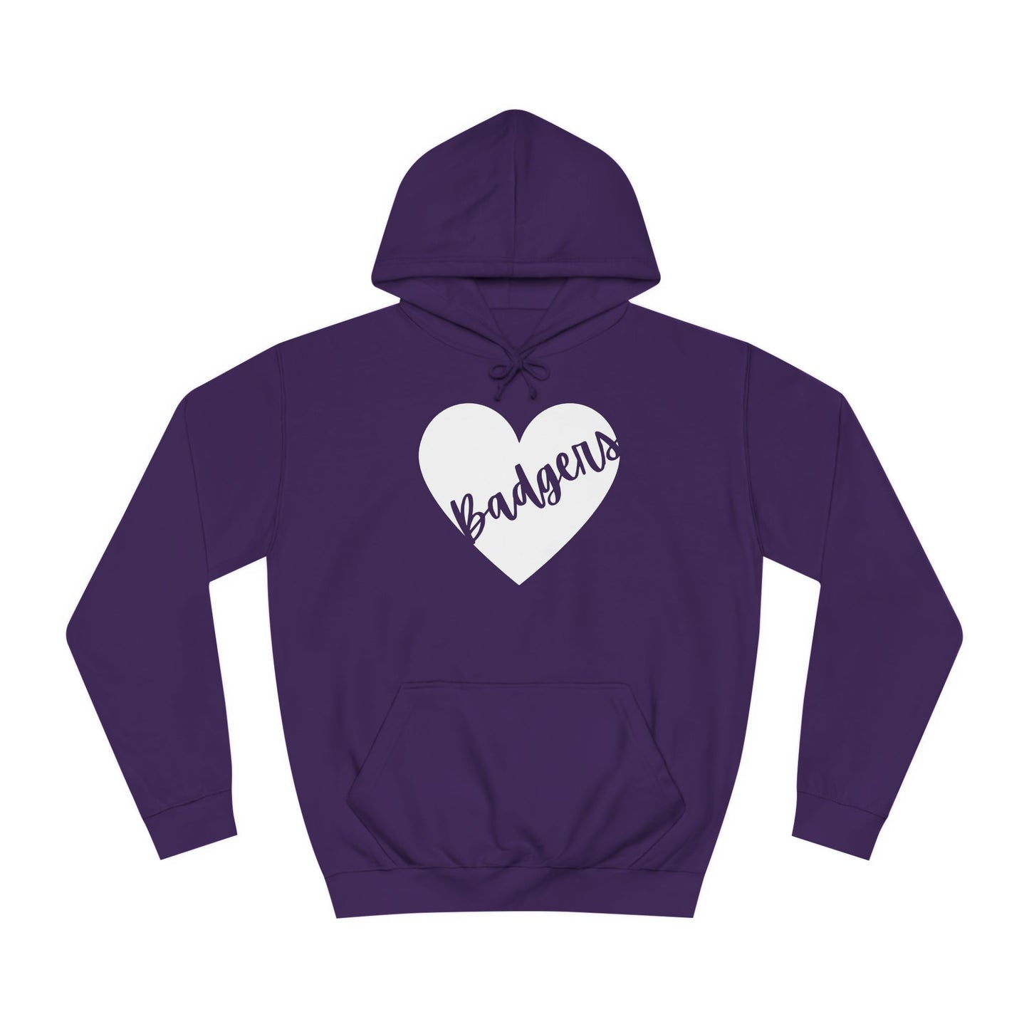 Generic Team Heart Hoodie - Badgers