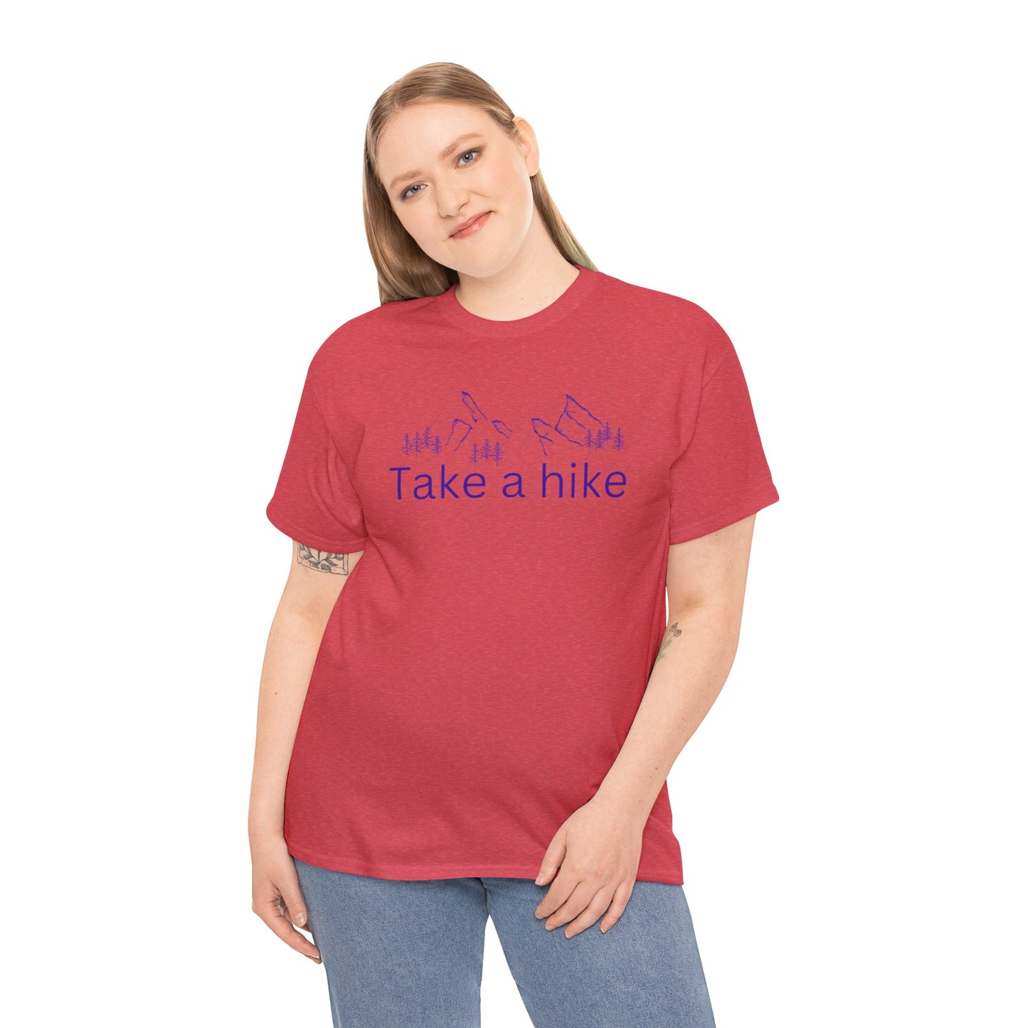 406  Take a Hike Unisex Heavy Cotton Tee