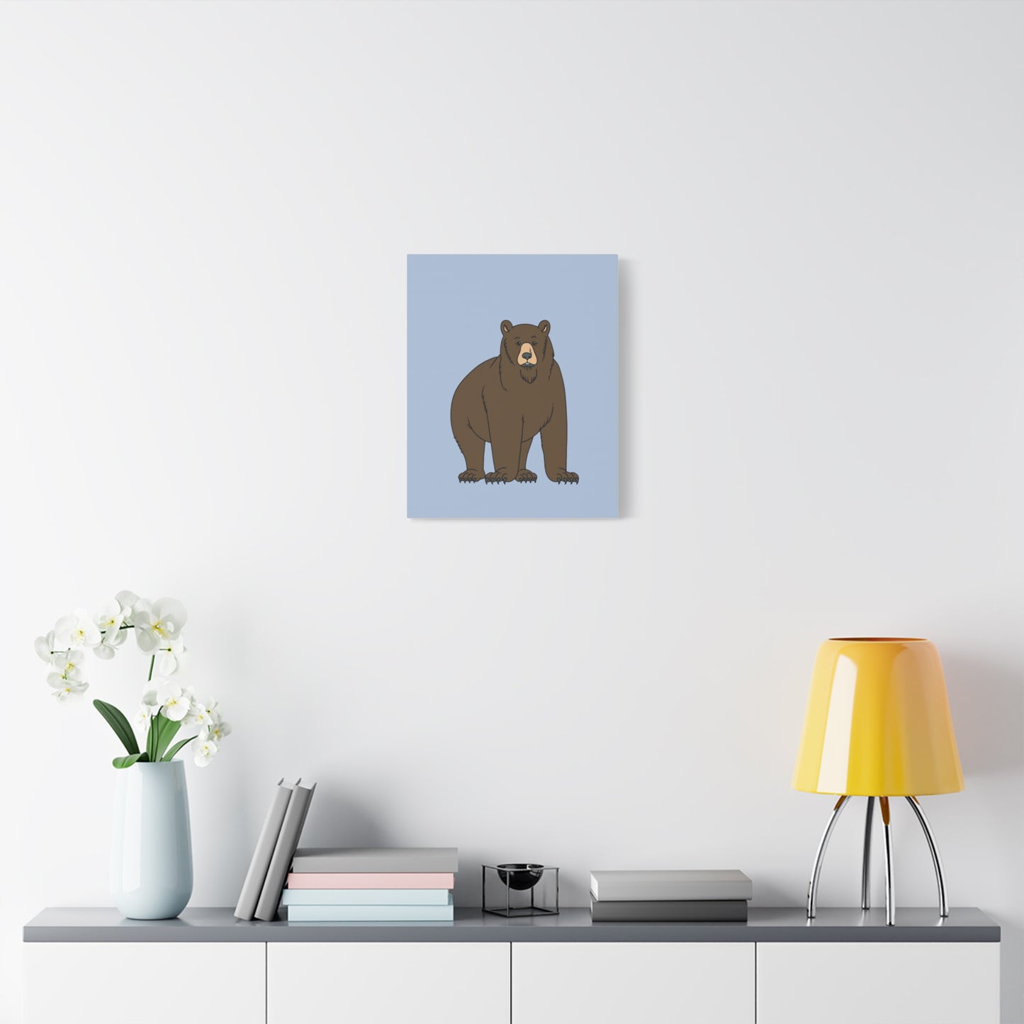 Stretched Matte Canvas 1.25" - Bear