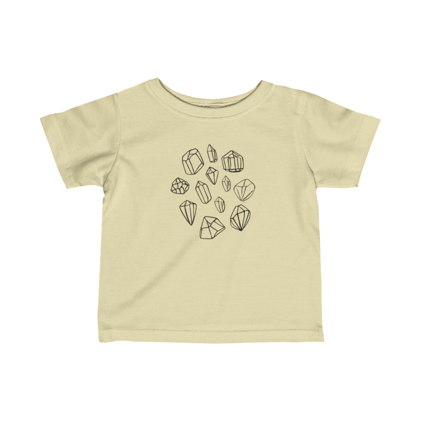 Infant Fine Jersey Tee - Crystals