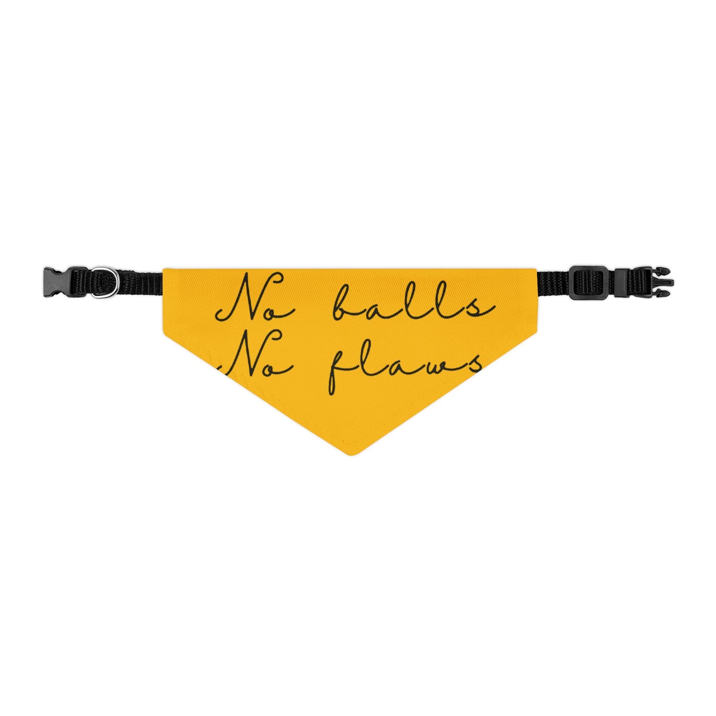 Pet Bandana Collar Marigold - No Flaws No Balls