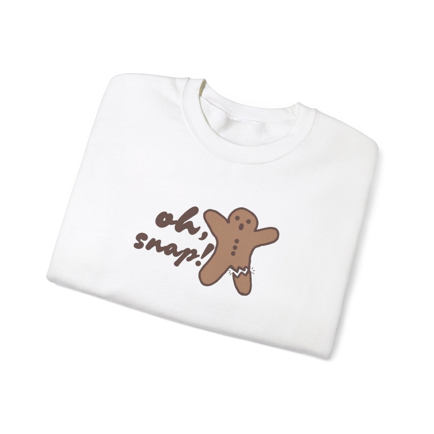 Festive Gingerbread Man Crewneck Sweatshirt