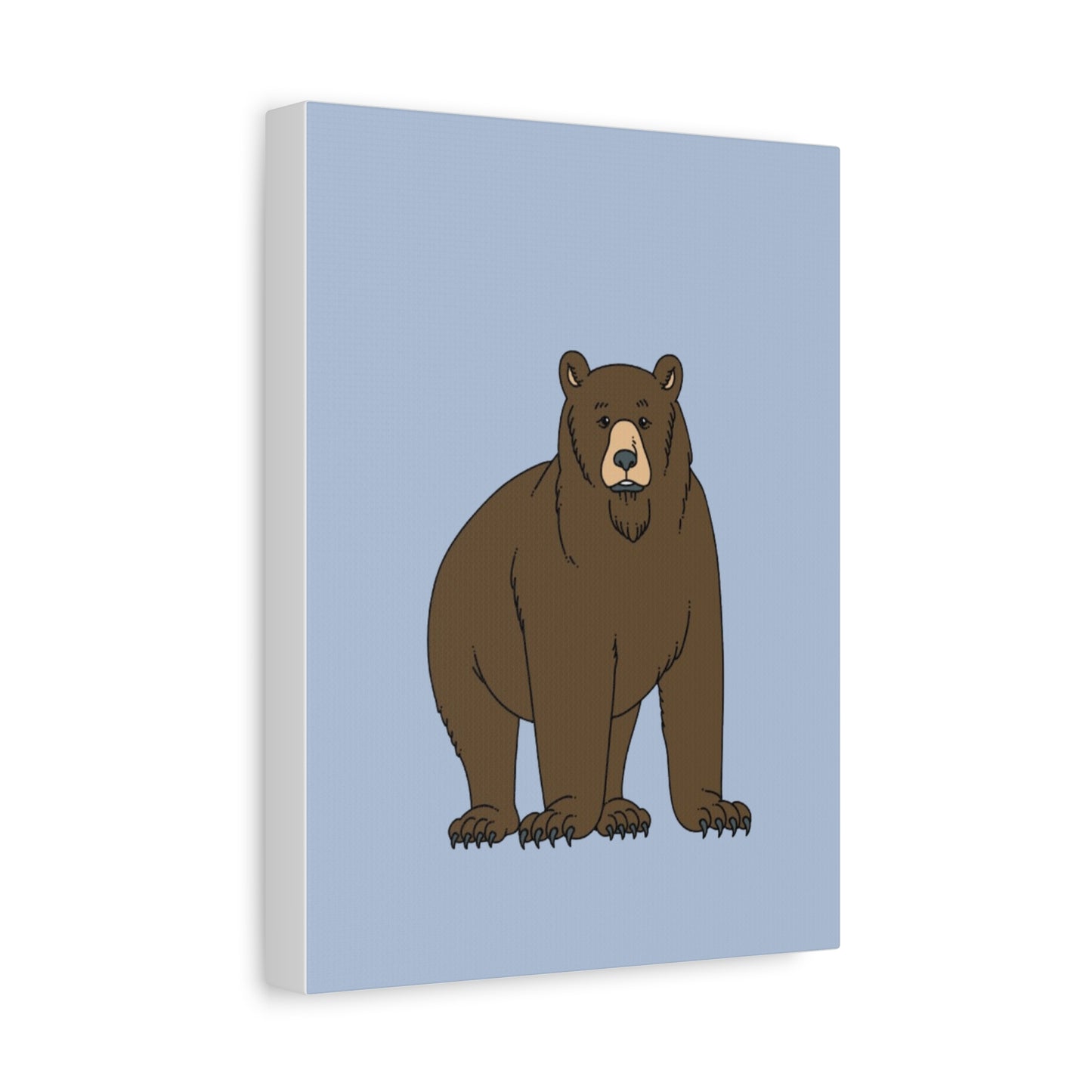 Stretched Matte Canvas 1.25" - Bear