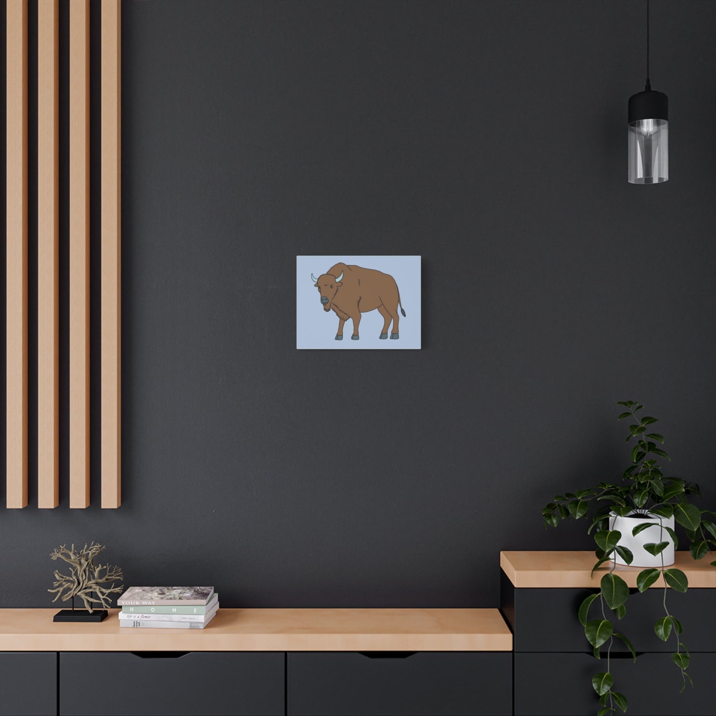 Copy of Stretched Matte Canvas 1.25" - Bison