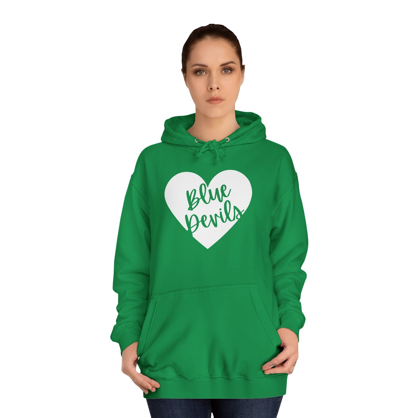 Generic Team Hoodie - Blue Devils Heart