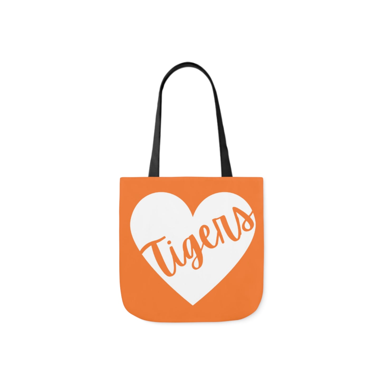 Generic Team Royal Orange Canvas Tote Bag, 5-Color Straps - Tigers