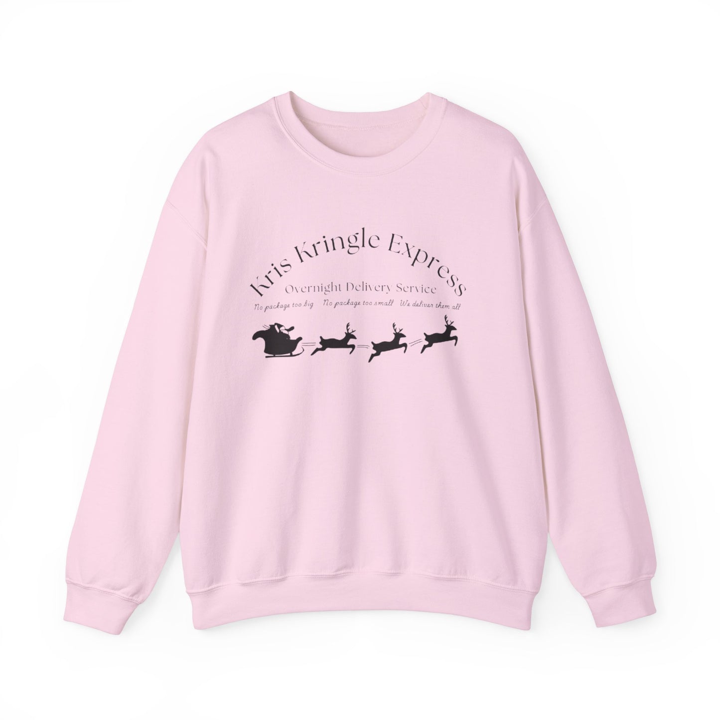 Festive Adult Unisex Crewneck Sweatshirt - Kris Kringle Express