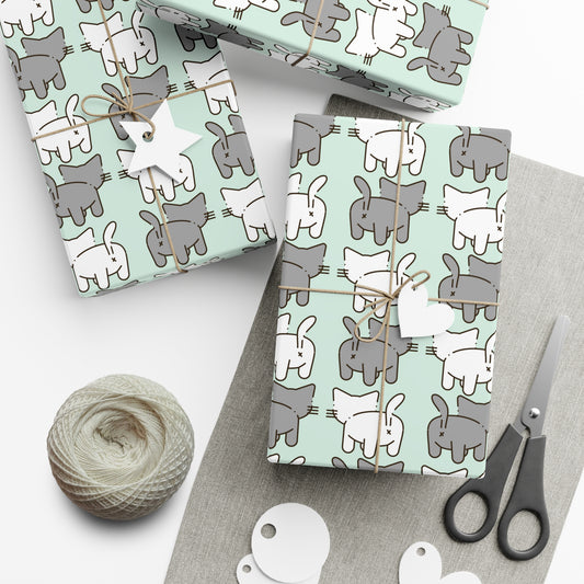 Gift Wrap Papers - Cat Butt