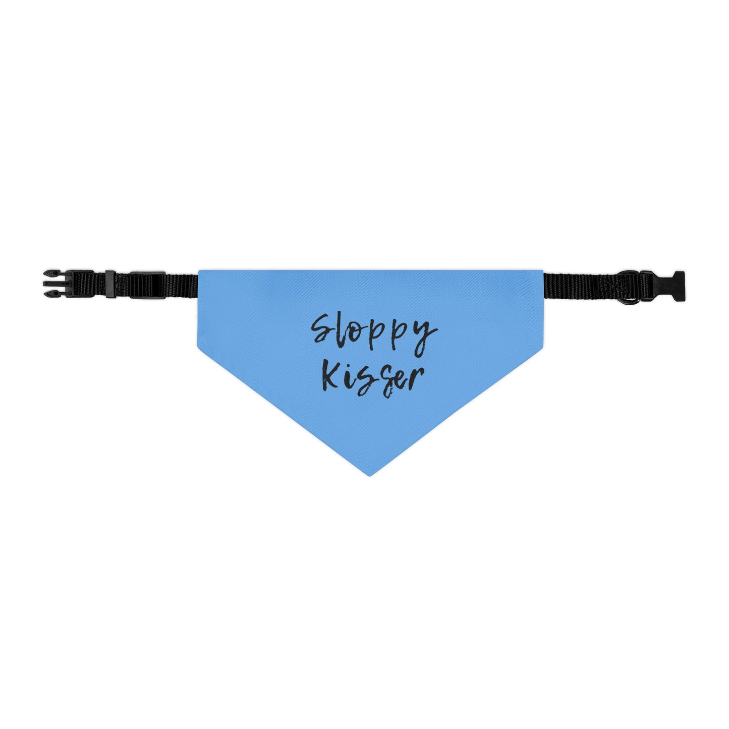 Pet Bandana Collar Teal - Sloppy Kisser