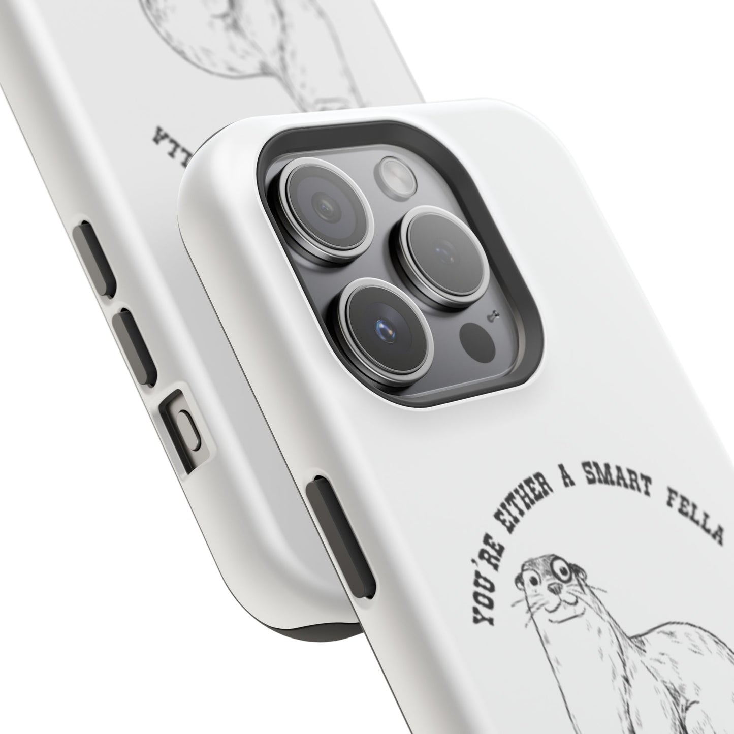 Impact-Resistant Cases - Fart Smella White