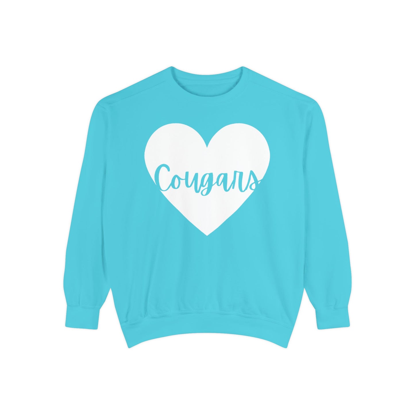 Generic Team Crewneck Sweatshirt - Cougars Heart