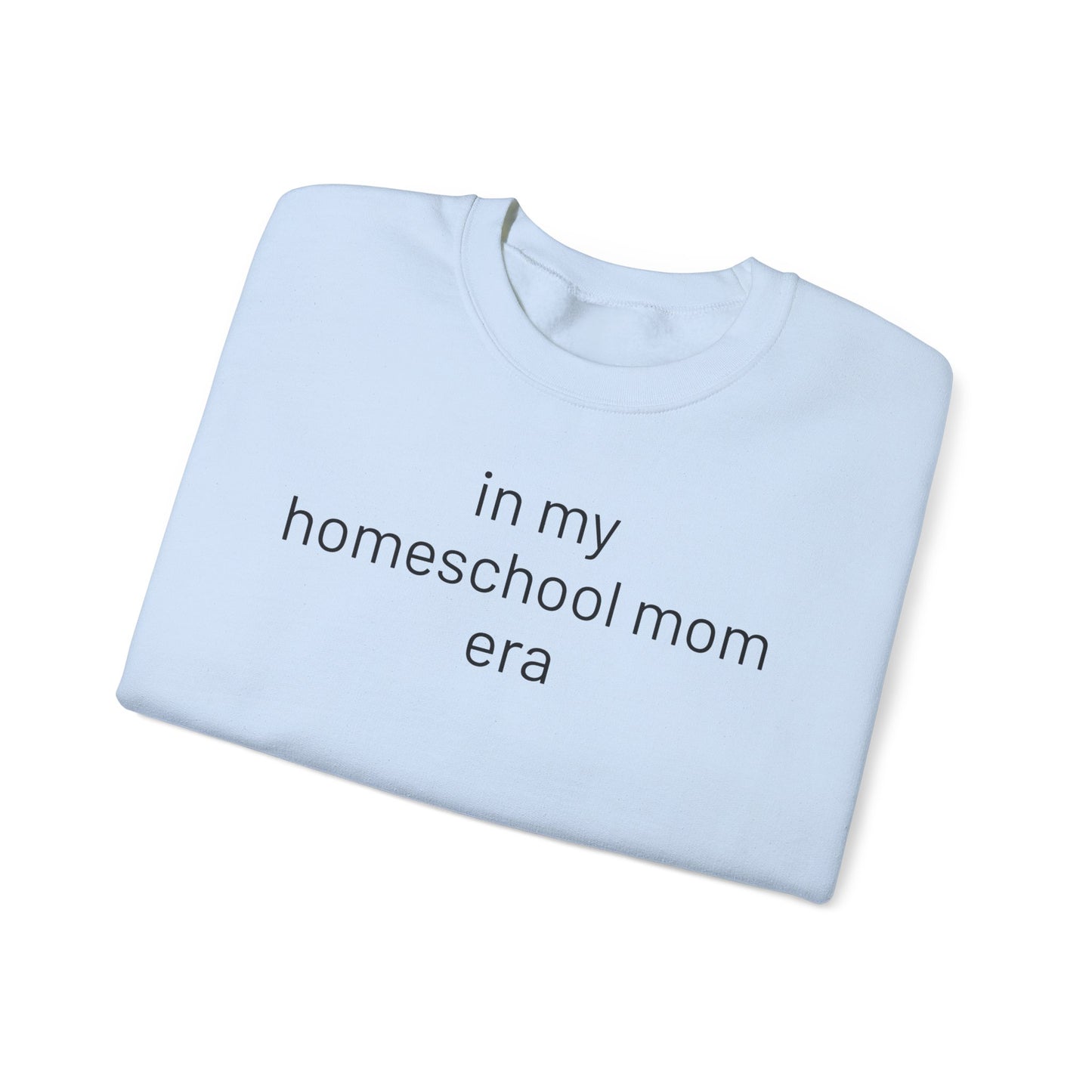 Homeschool Mom Era Unisex Heavy Blend™ Crewneck Sweatshirt