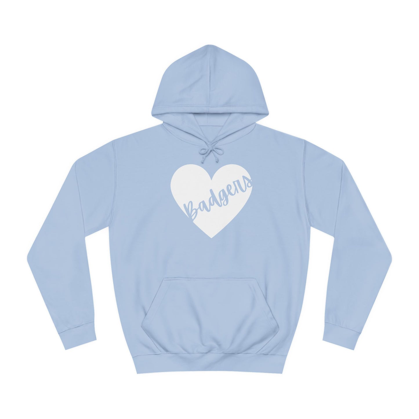 Generic Team Heart Hoodie - Badgers