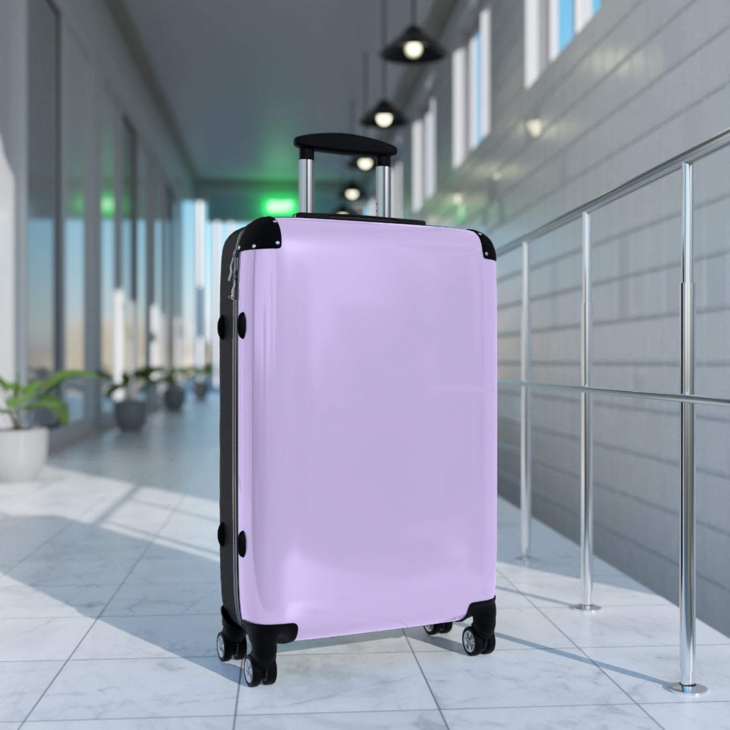 90's Inspired Mix & Match Suitcase - Perfectly Purple