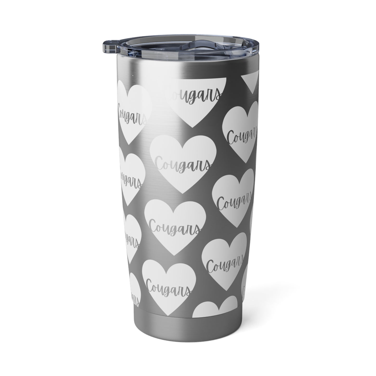 Generic Team Vagabond 20oz Steel Tumbler - Cougars Heart