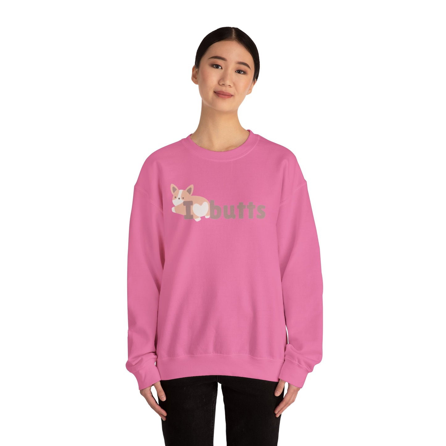 Butts Unisex Heavy Blend™ Crewneck Sweatshirt