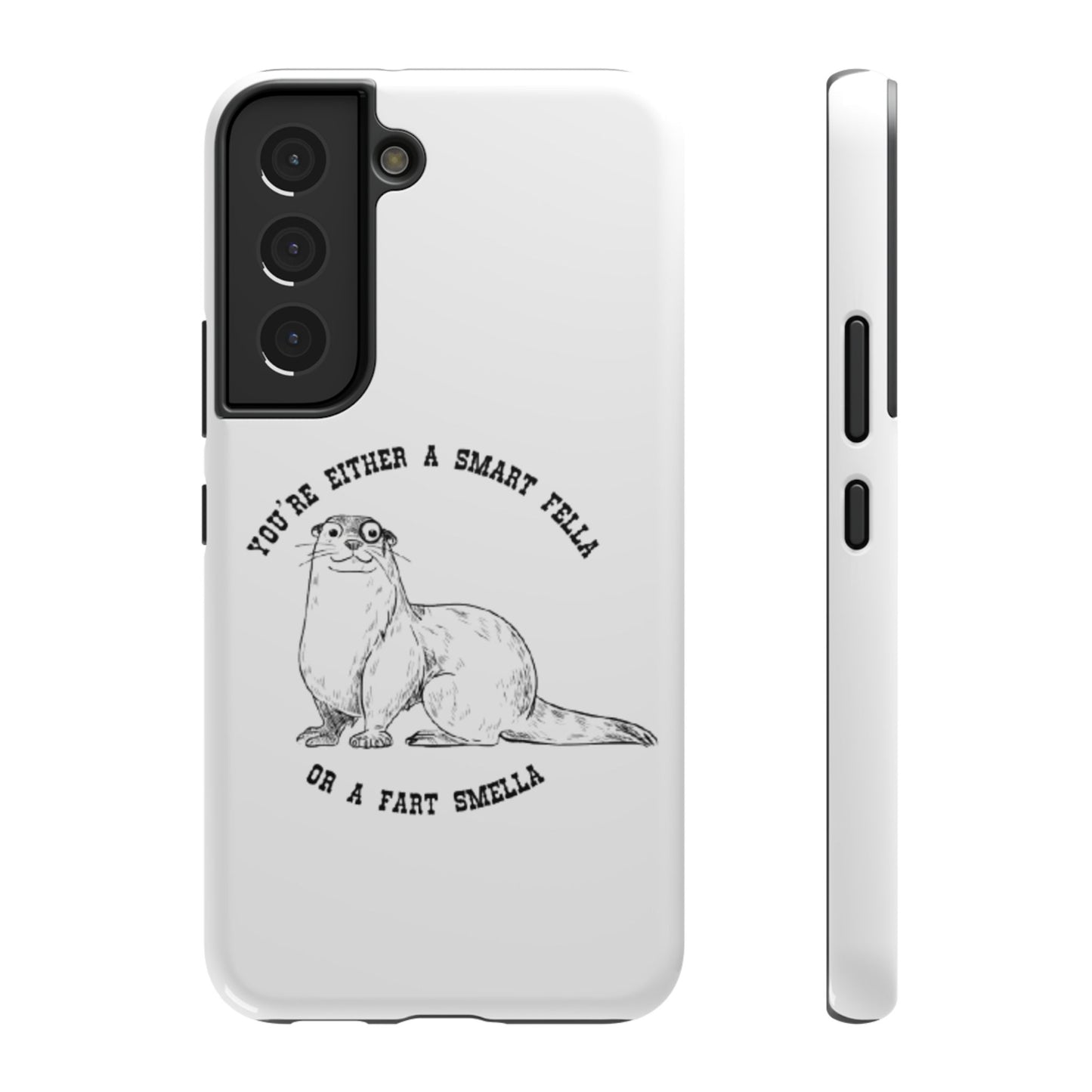 Impact-Resistant Cases - Fart Smella White