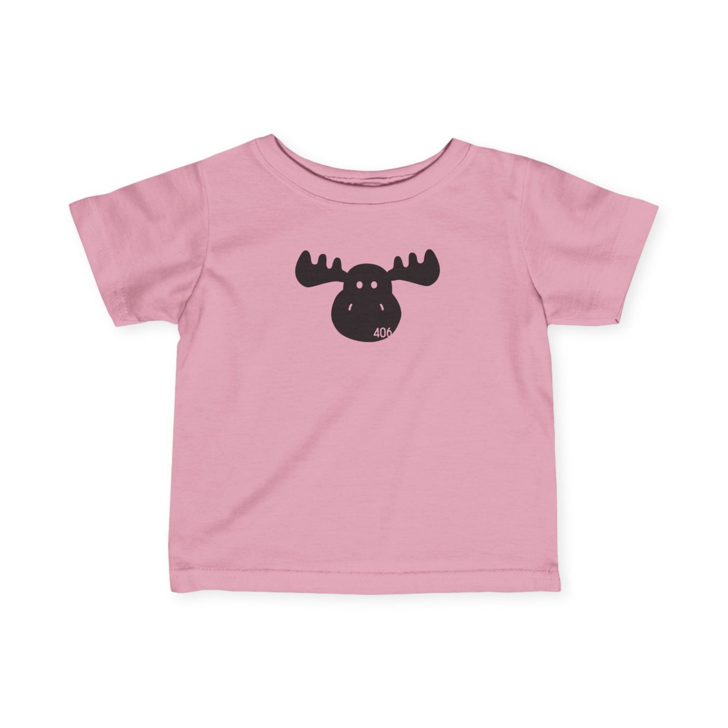 406 Baby Fine Jersey Tee - Moose