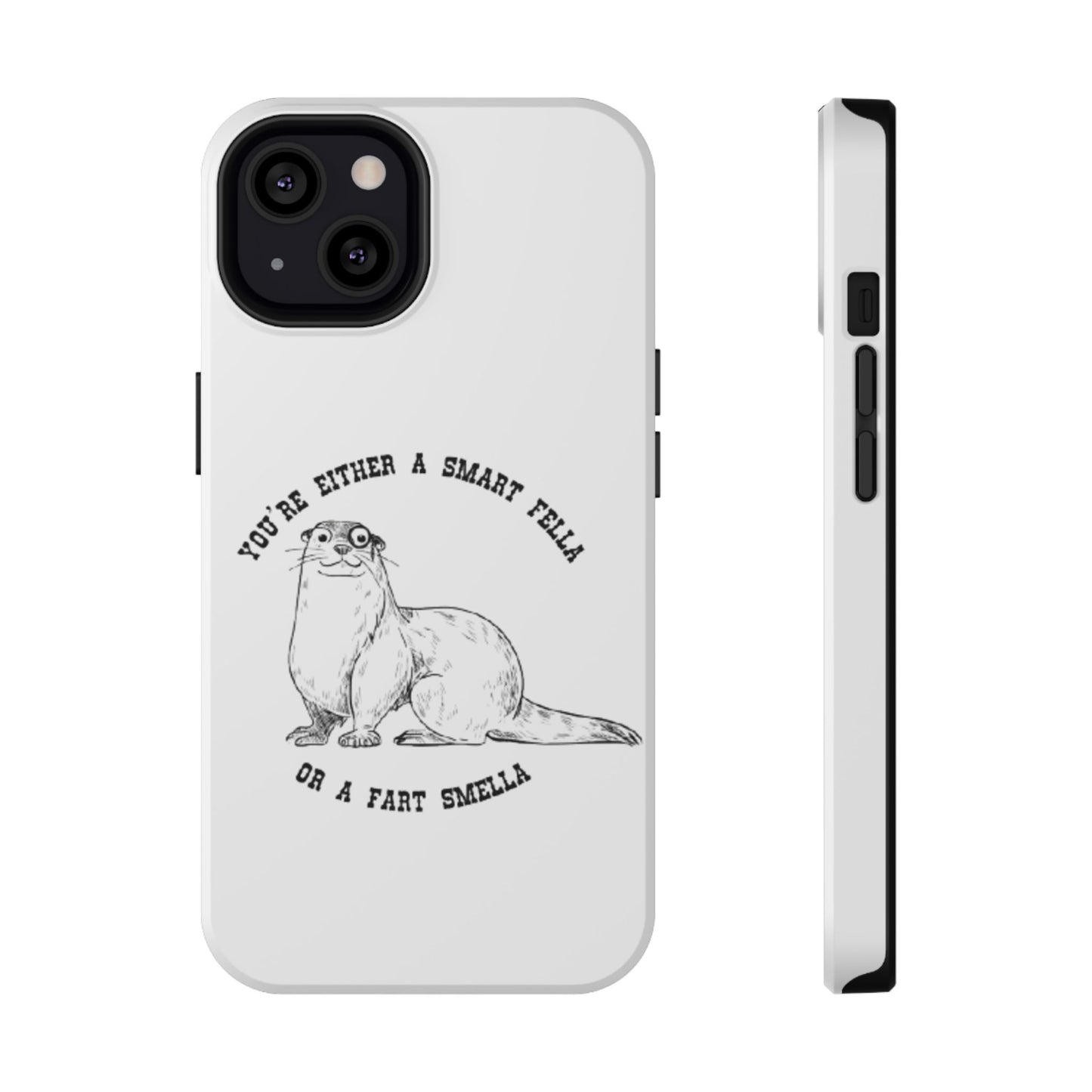 Impact-Resistant Cases - Fart Smella White