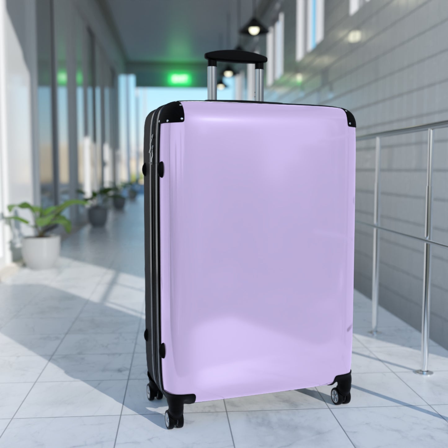 90's Inspired Mix & Match Suitcase - Perfectly Purple