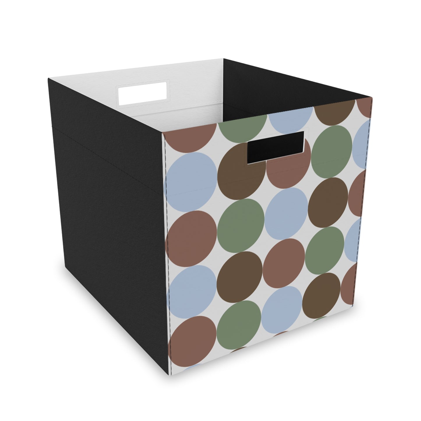 Felt Storage Box - Mountain Colors Abstract