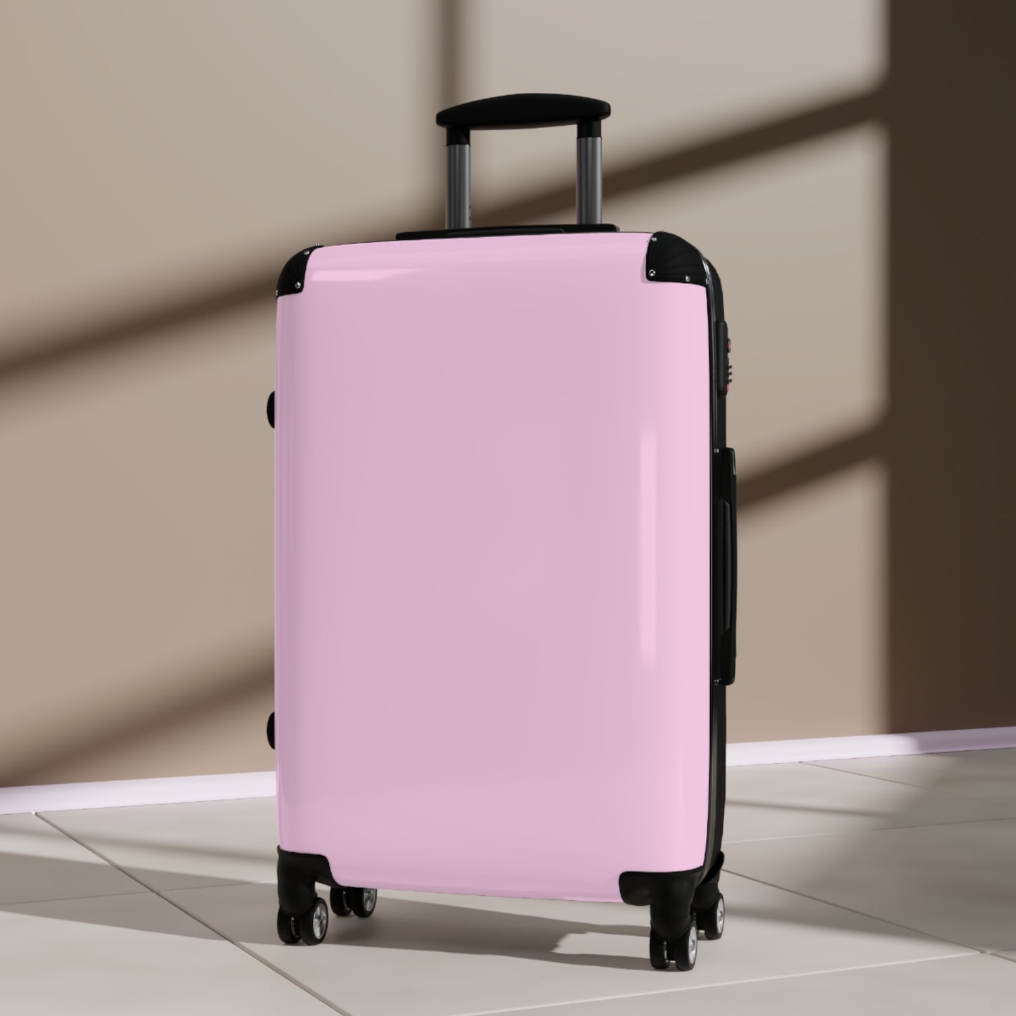 90's Inspired Mix & Match Suitcase - Pastel Pink