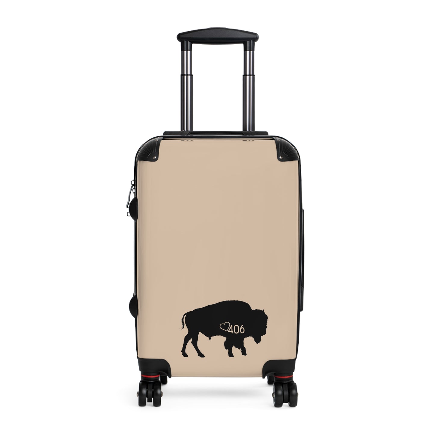 ITS406 Design Beige Bison Suitcase