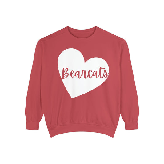 Generic Team Crewneck Sweatshirt - Bearcats Heart