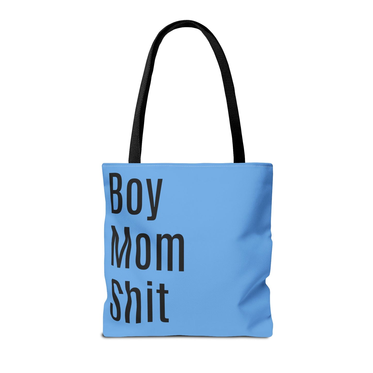 Boy Mom  Versatile Tote Bag (AOP) - Blue