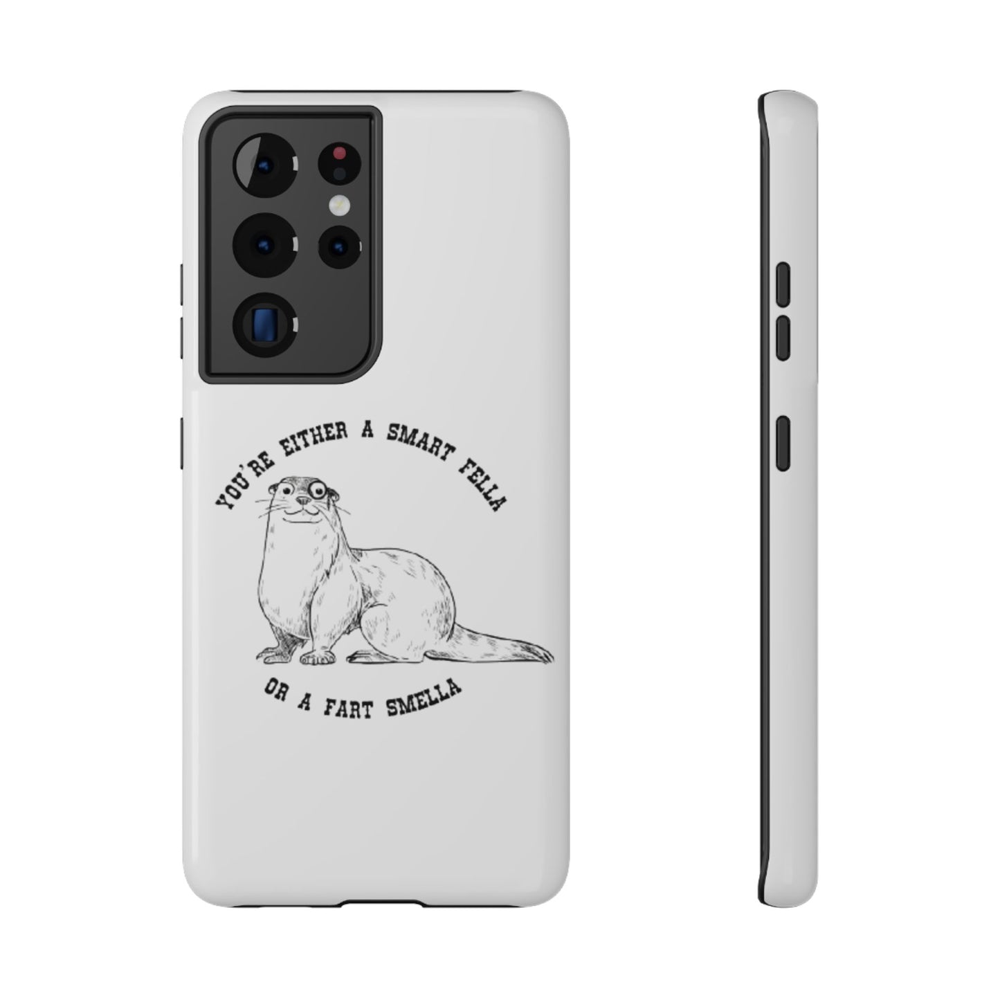 Impact-Resistant Cases - Fart Smella White