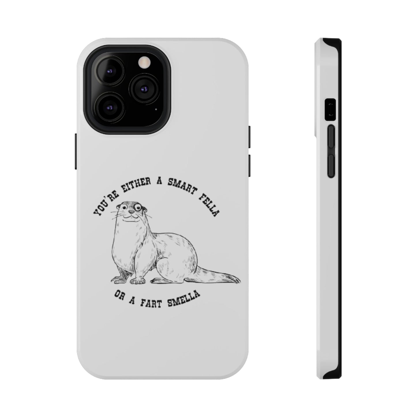 Impact-Resistant Cases - Fart Smella White