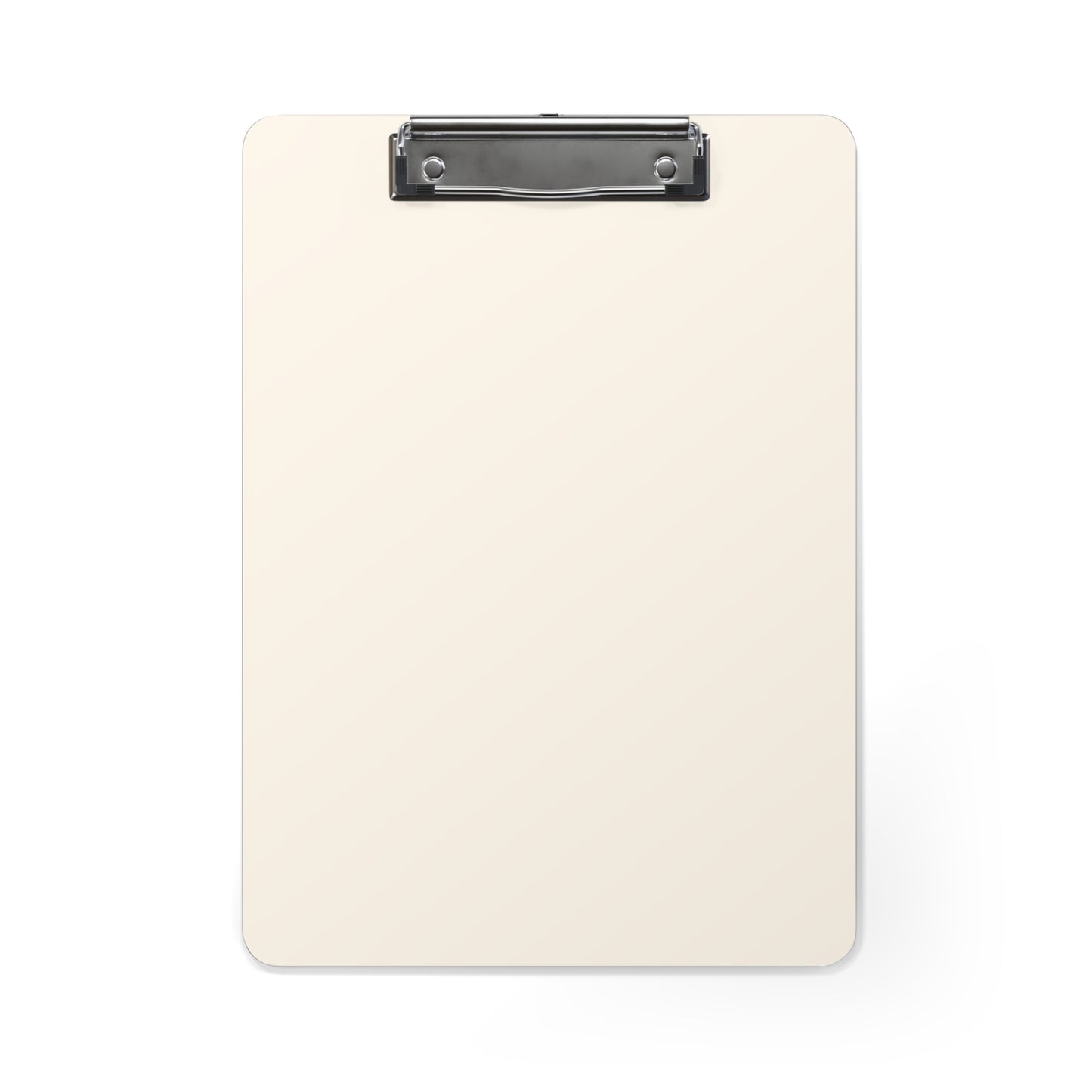 Minimalist Cream Clipboard