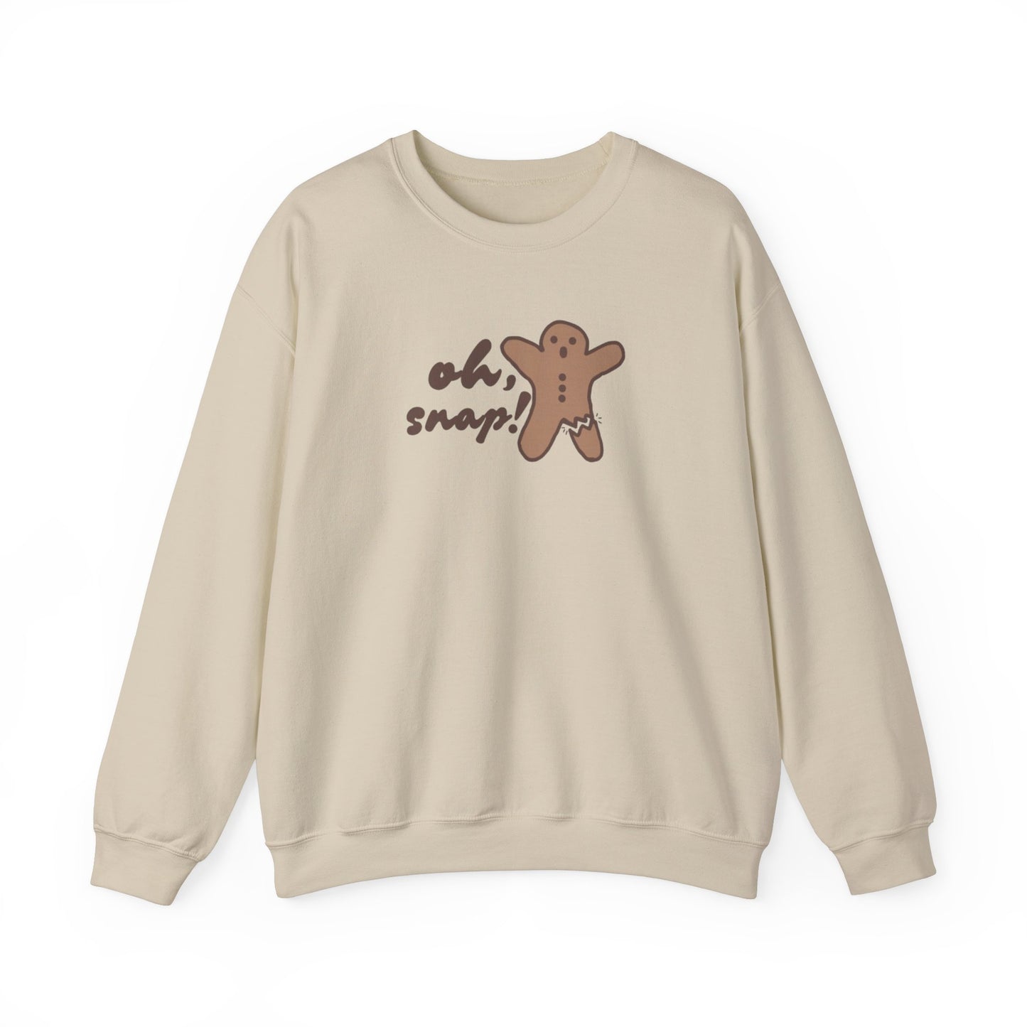 Festive Gingerbread Man Crewneck Sweatshirt