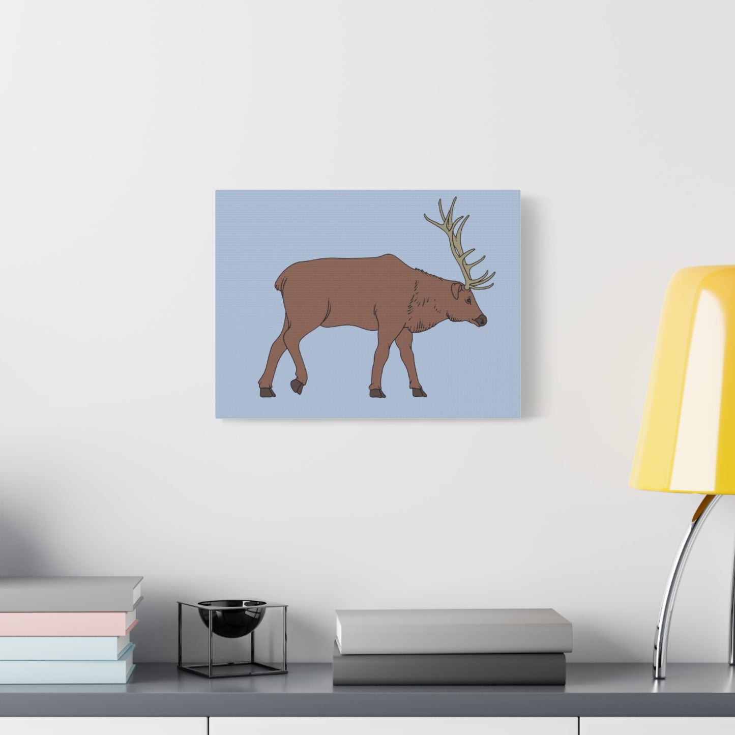 Stretched Matte Canvas 1.25" - Elk