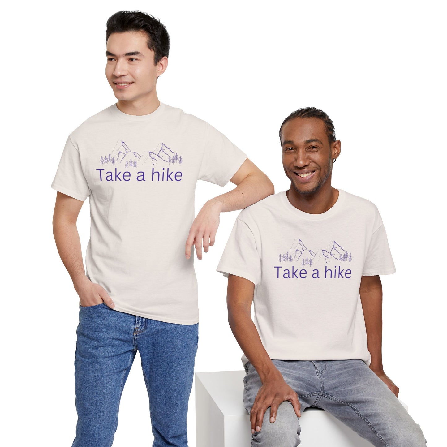 406  Take a Hike Unisex Heavy Cotton Tee