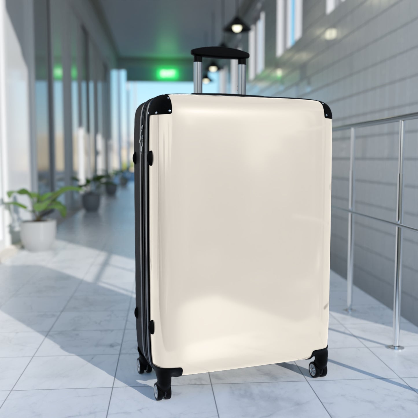 Cream Suitcase