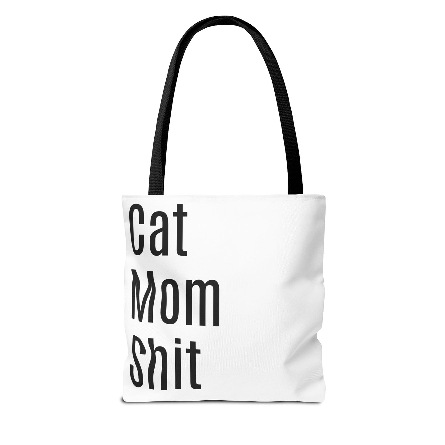 Cat Mom  Versatile Tote Bag (AOP) - White