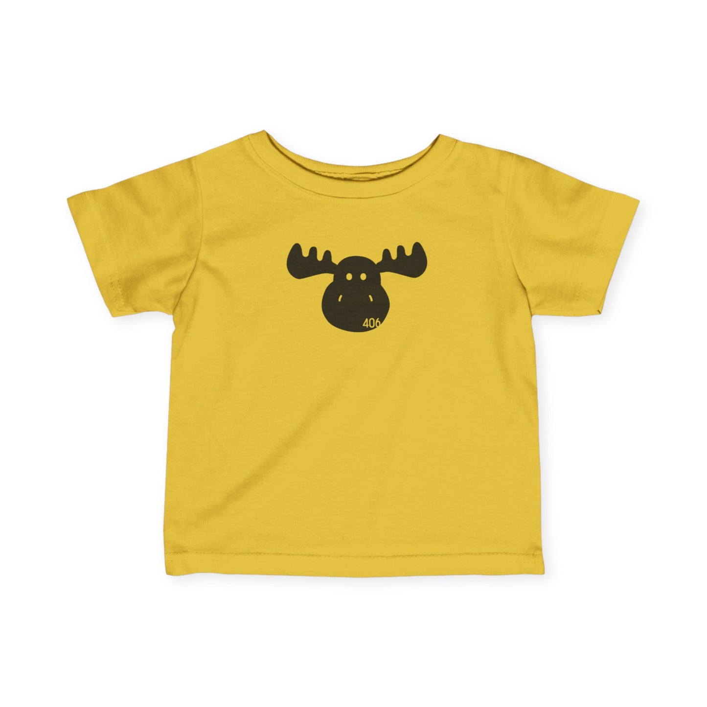 406 Baby Fine Jersey Tee - Moose