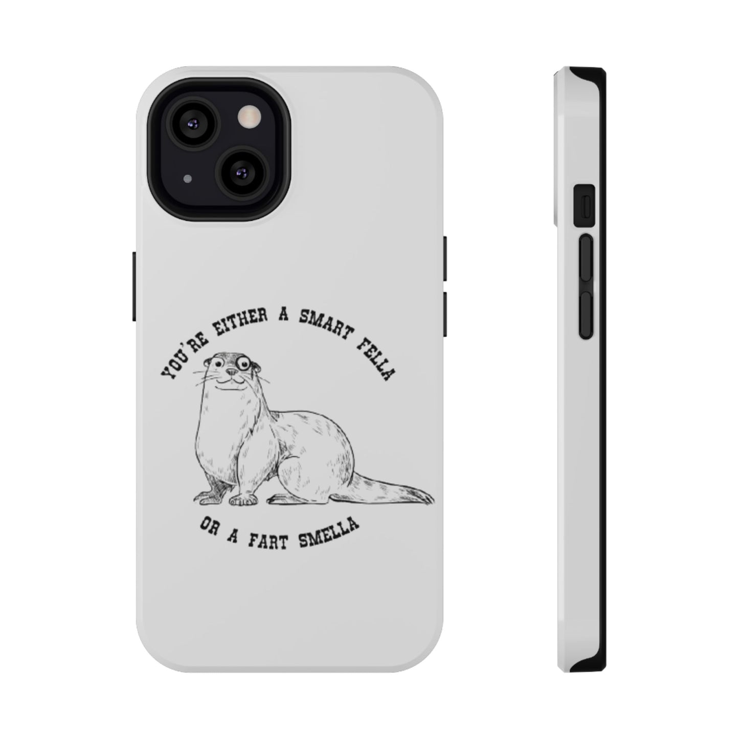 Impact-Resistant Cases - Fart Smella White