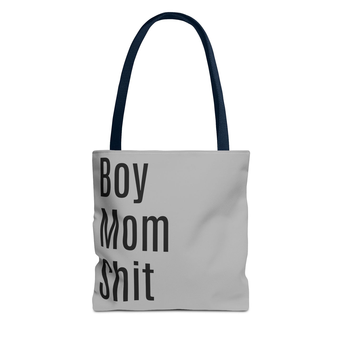 Boy Mom Shit Versatile Tote Bag (AOP) - Lt Gray