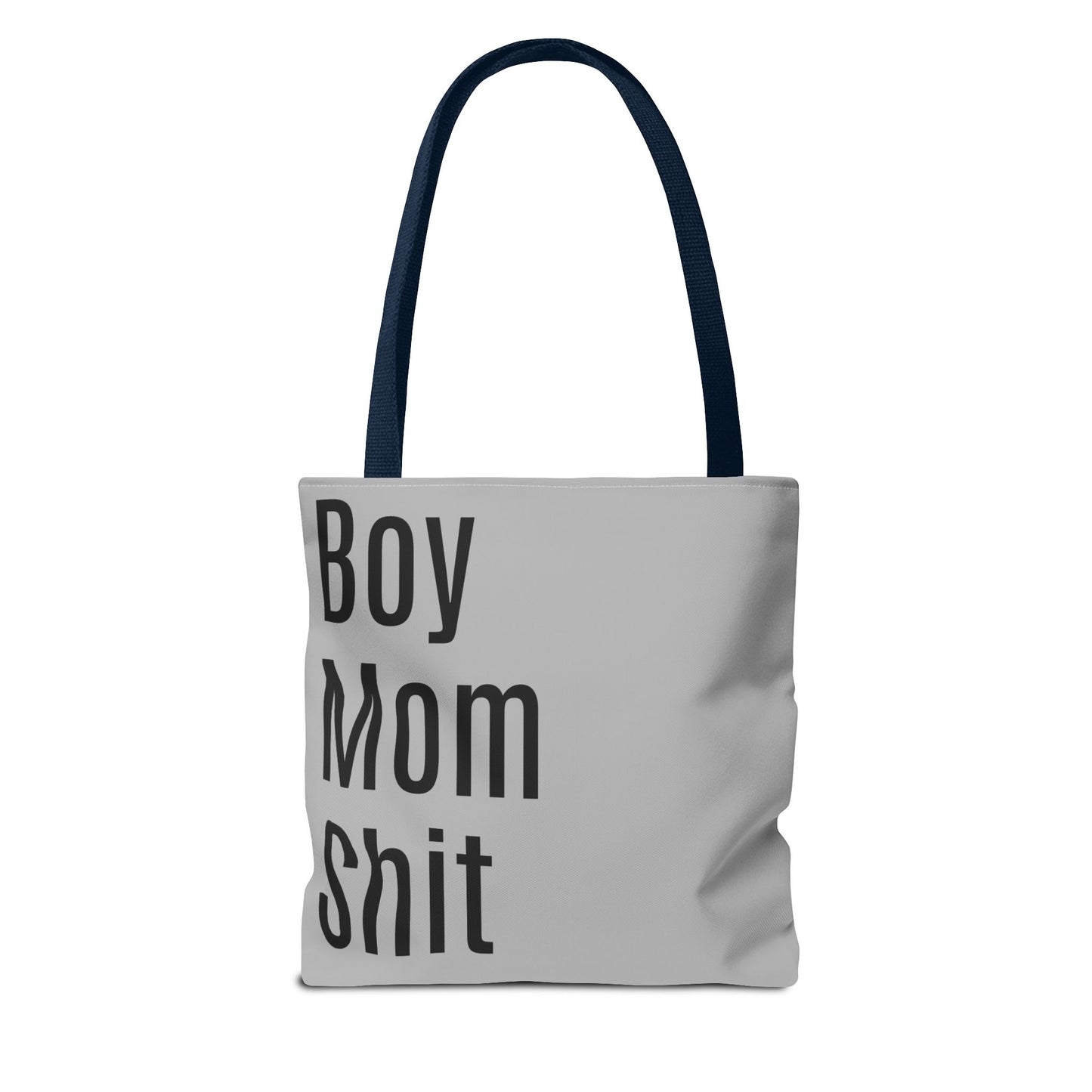 Boy Mom Shit Versatile Tote Bag (AOP) - Lt Gray