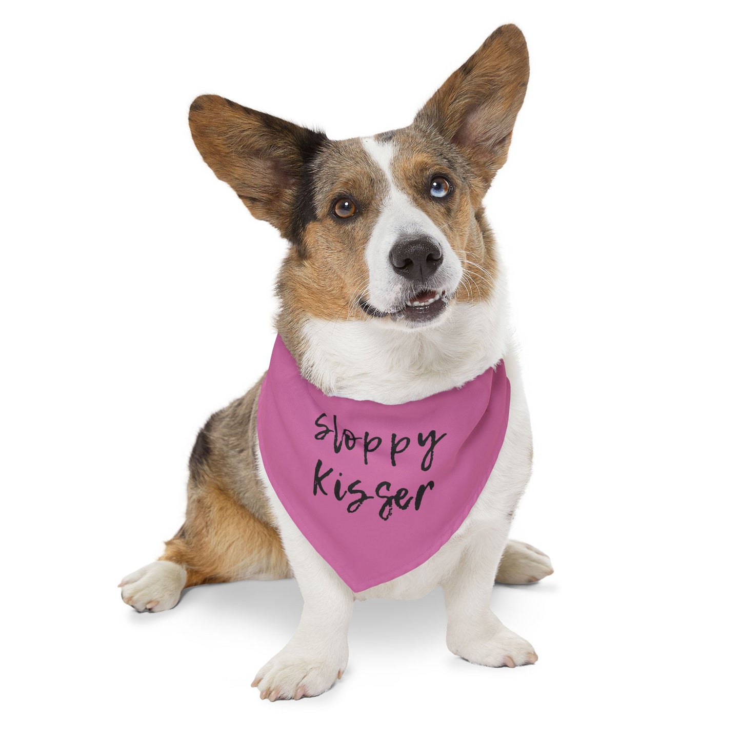 Pet Bandana Collar - Sloppy Kisser