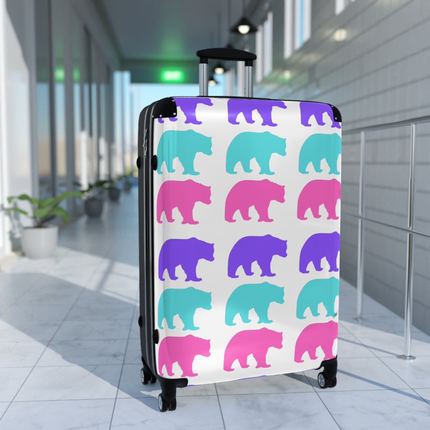 90s Inspired Mix & Match Suitcase - Bears