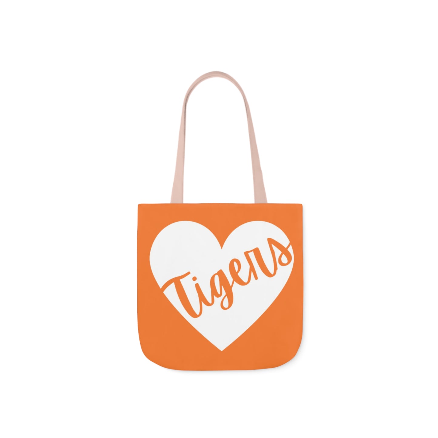 Generic Team Royal Orange Canvas Tote Bag, 5-Color Straps - Tigers