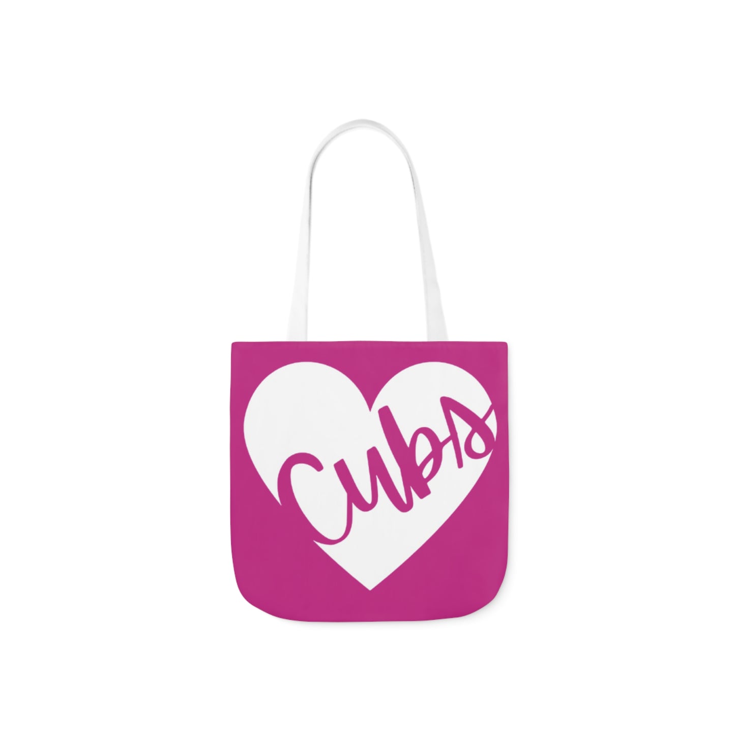 Generic Team Dark Pink Canvas Tote Bag, 5-Color Straps - Cubs