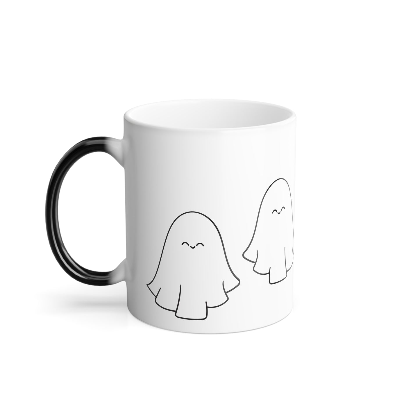 Color Changing Mug, 11oz - Happy Ghosts