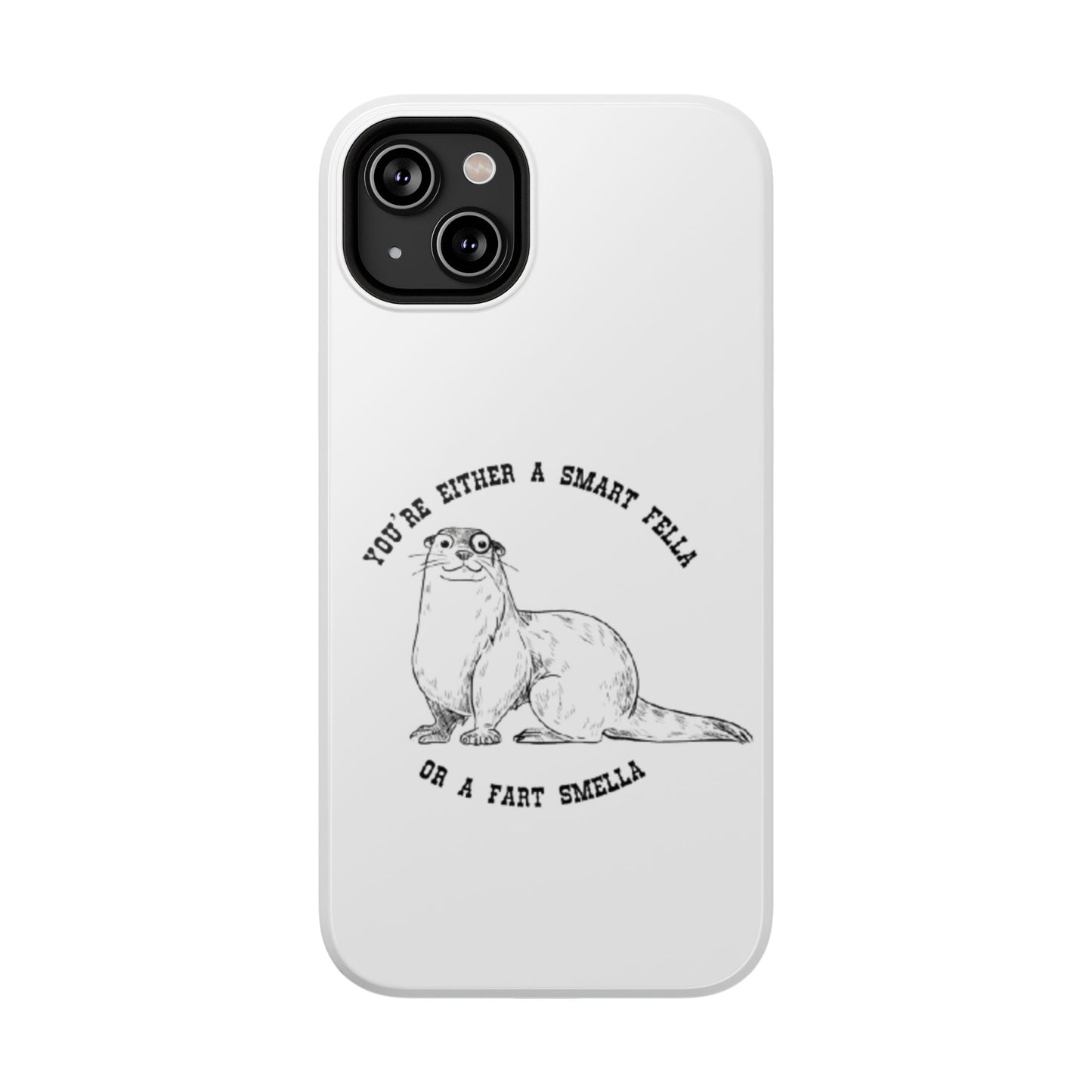 Impact-Resistant Cases - Fart Smella White